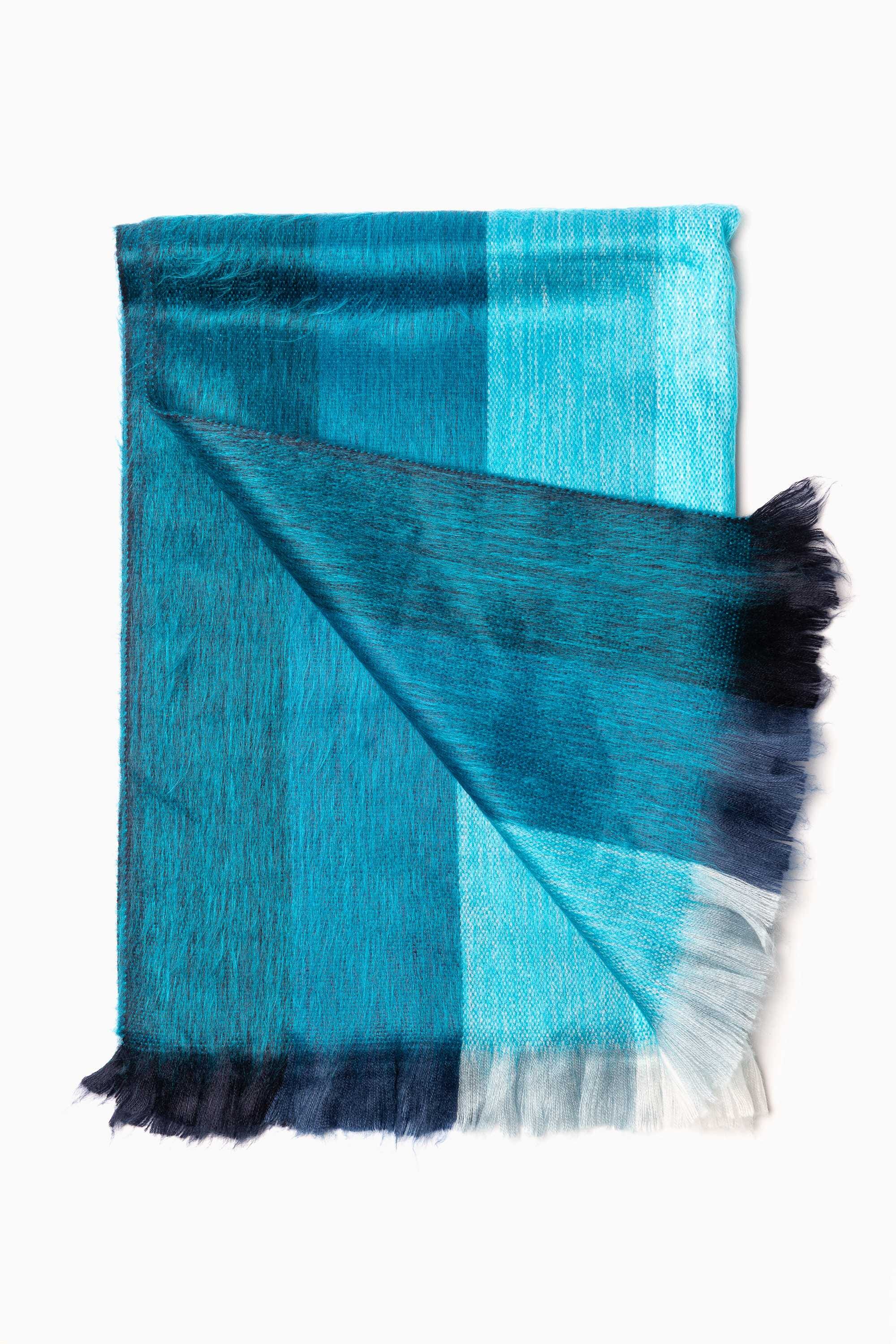 Bufanda en alpaca telar manual