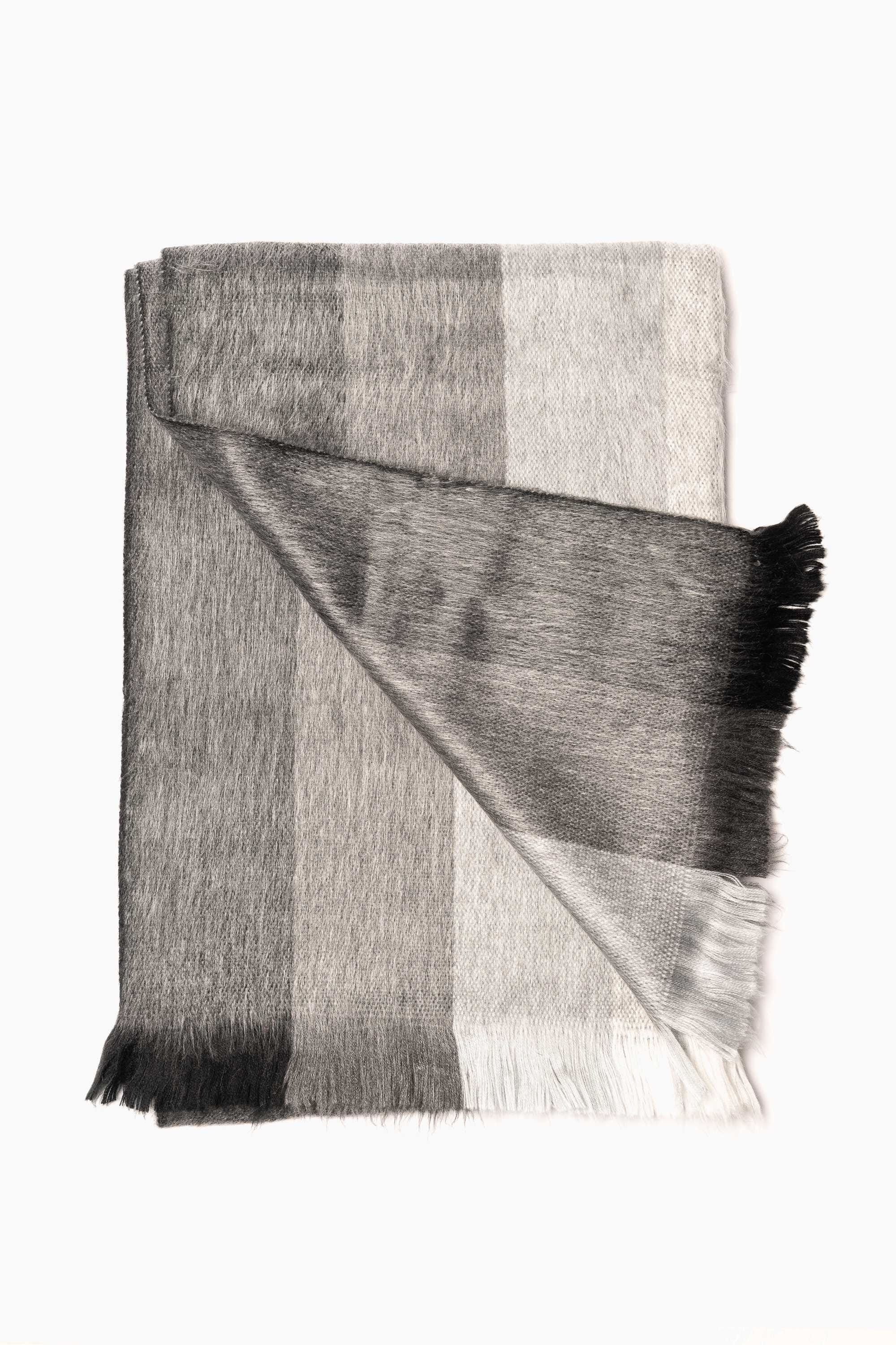 Bufanda en alpaca telar manual