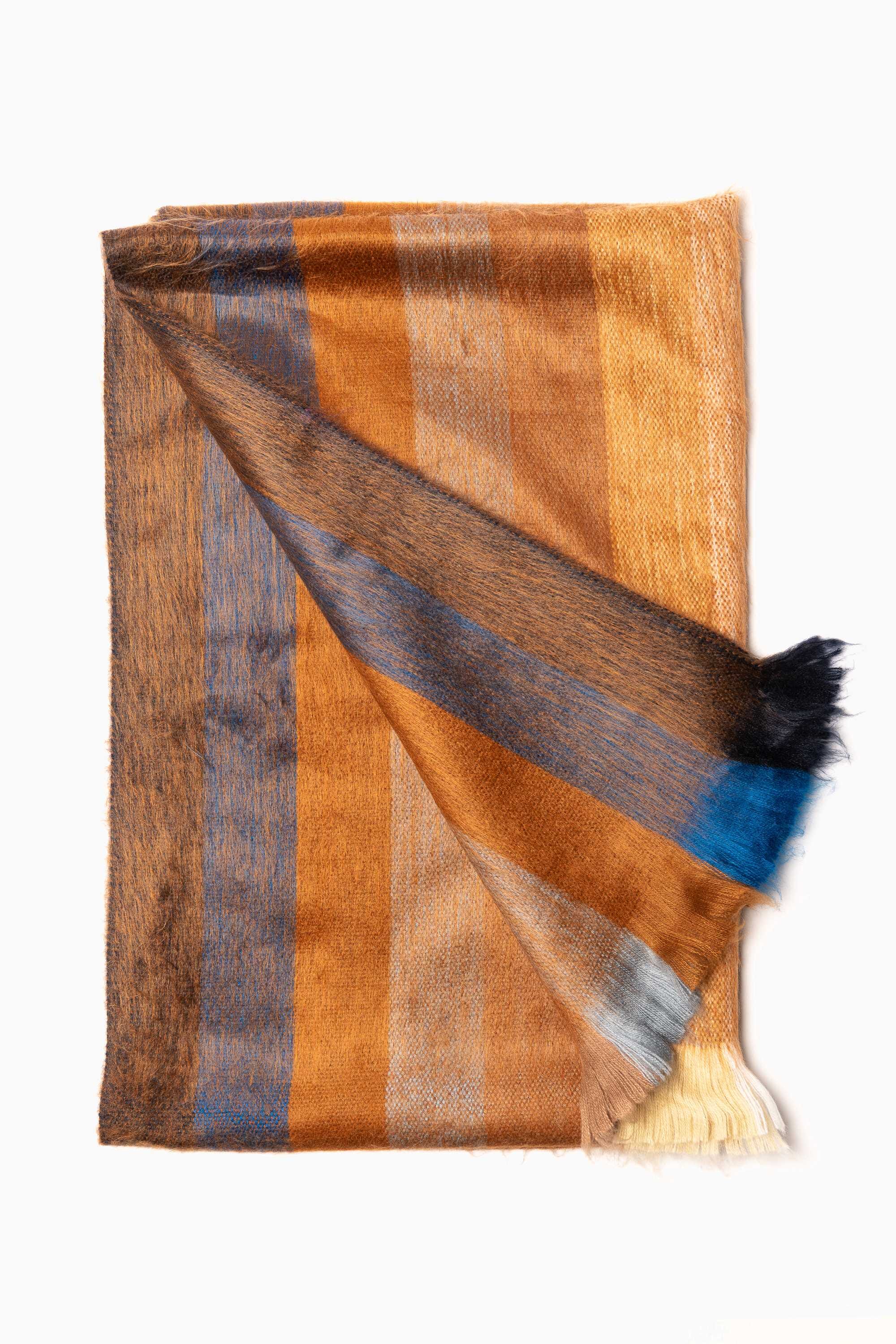 Bufanda en alpaca telar manual