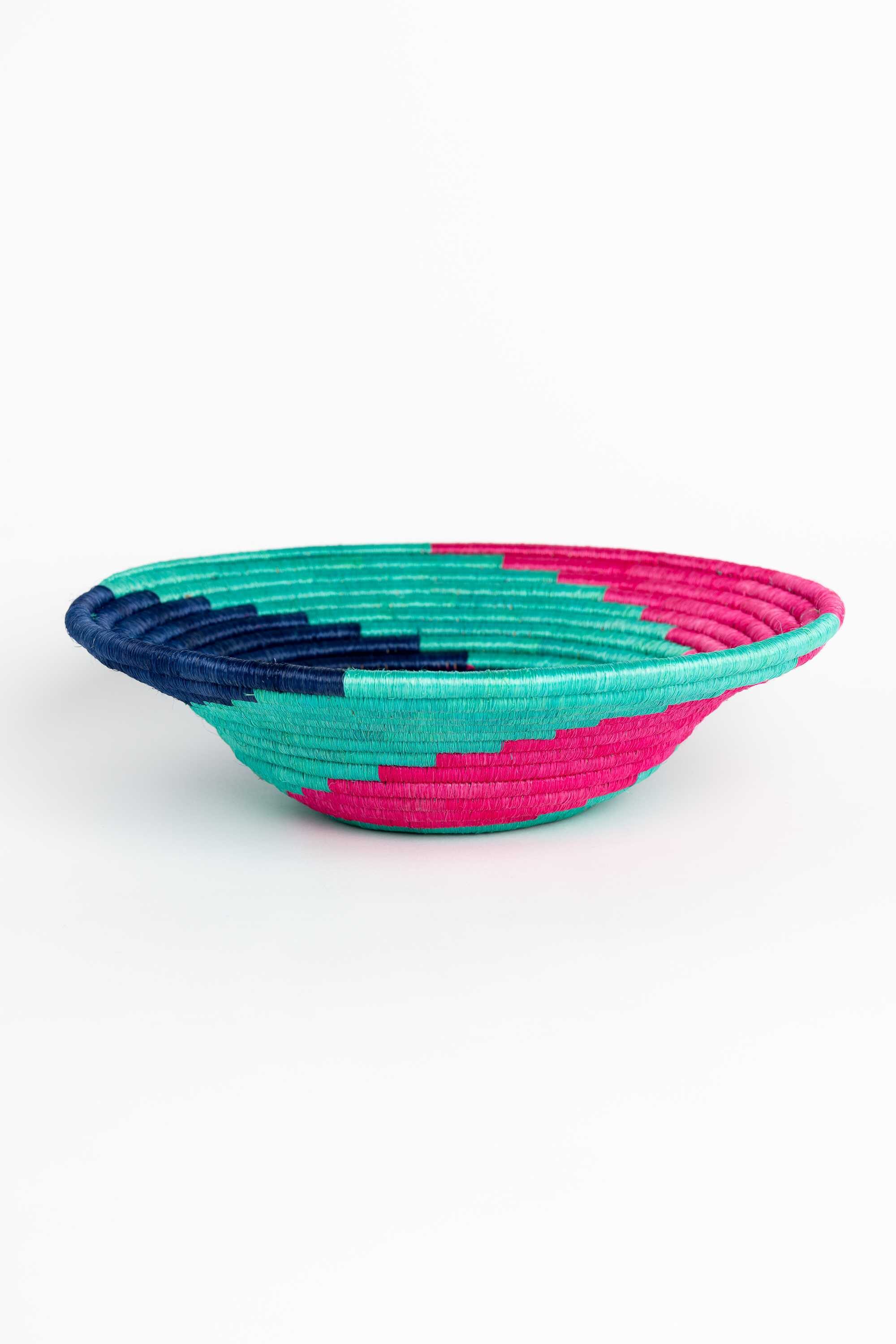 Centro de mesa en paja y fique