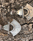Pendientes Tuareg en plata de ley 925
