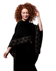 Poncho de alpaca
