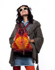 Poncho de alpaca