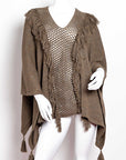 Poncho de alpaca