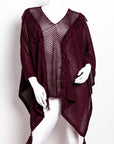 Poncho de alpaca