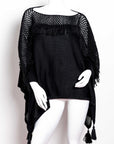 Poncho de alpaca