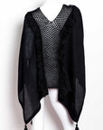 Poncho de alpaca