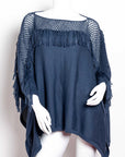 Poncho de alpaca