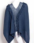 Poncho de alpaca