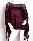 Poncho de alpaca