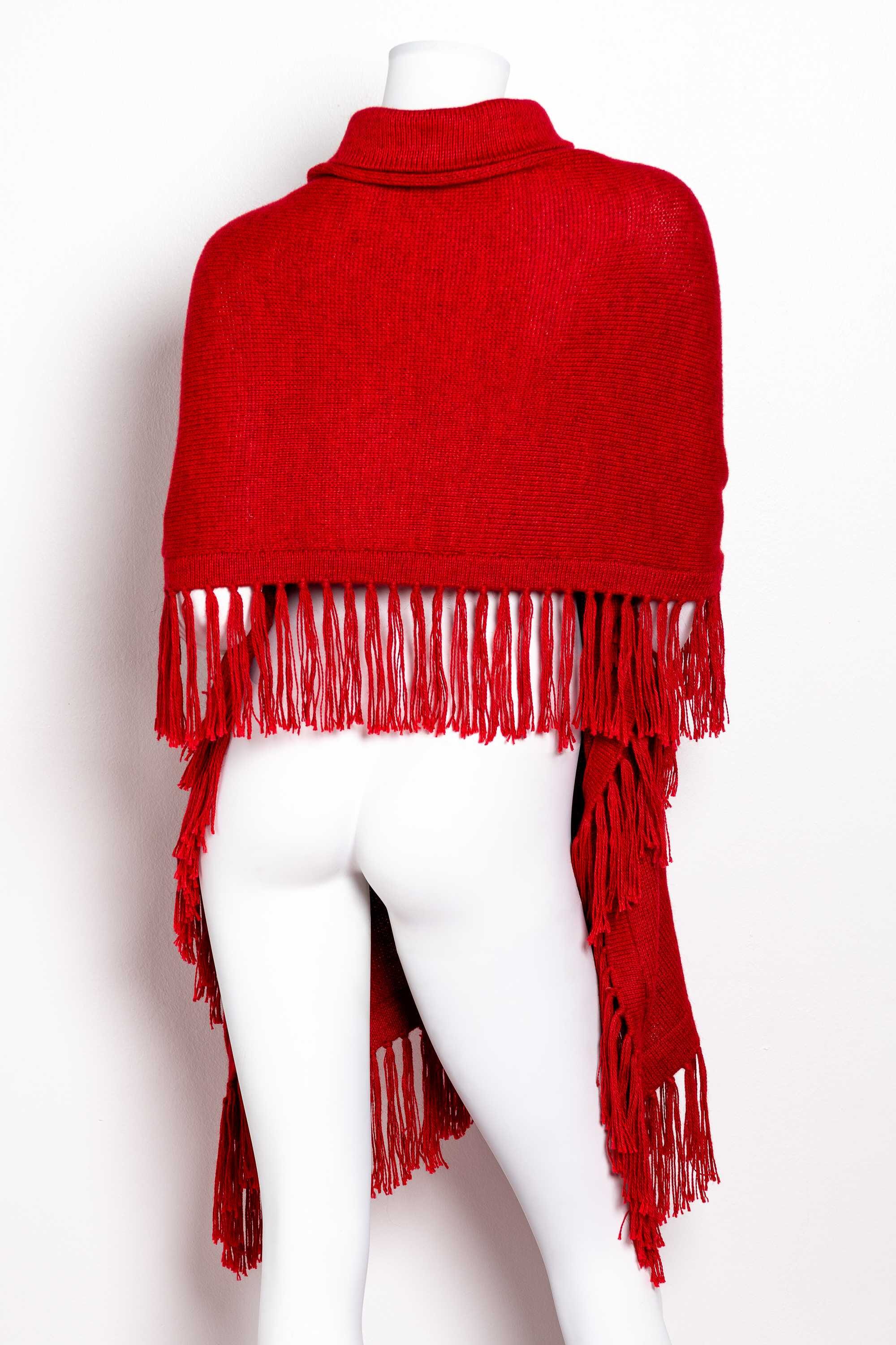 Poncho - Bufanda de alpaca