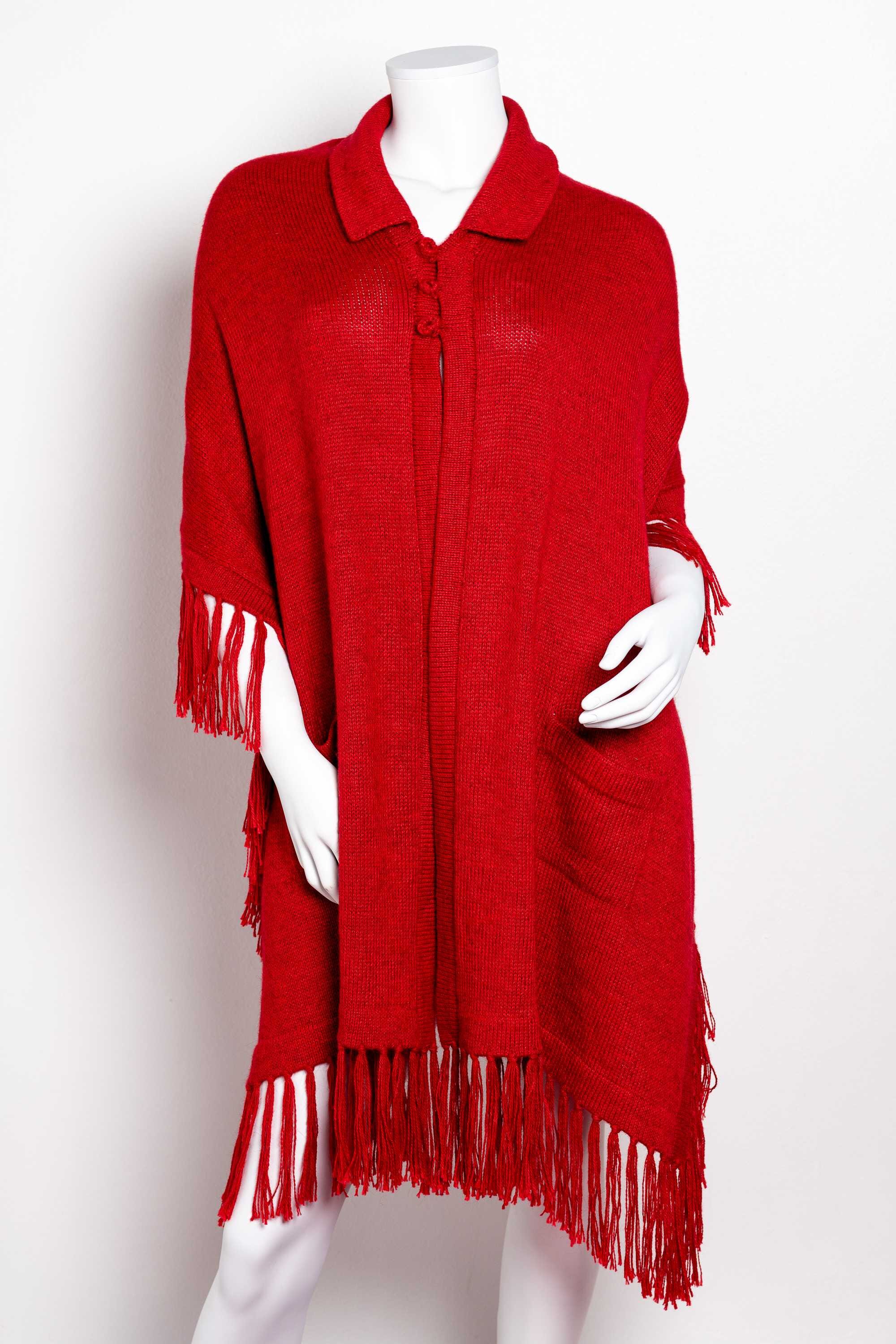 Poncho - Bufanda de alpaca