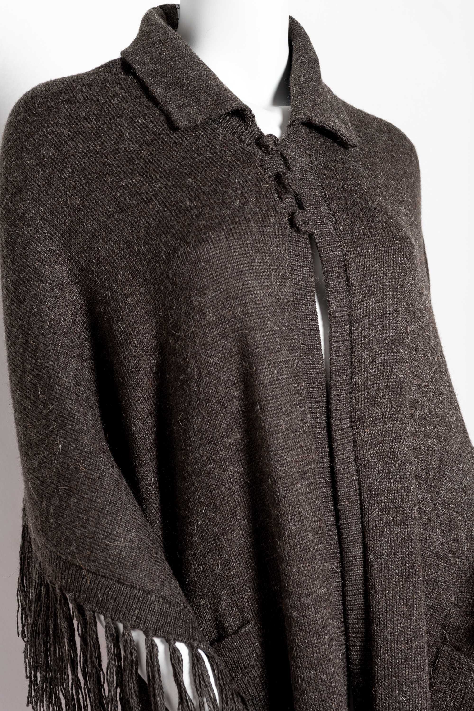 Poncho - Bufanda de alpaca