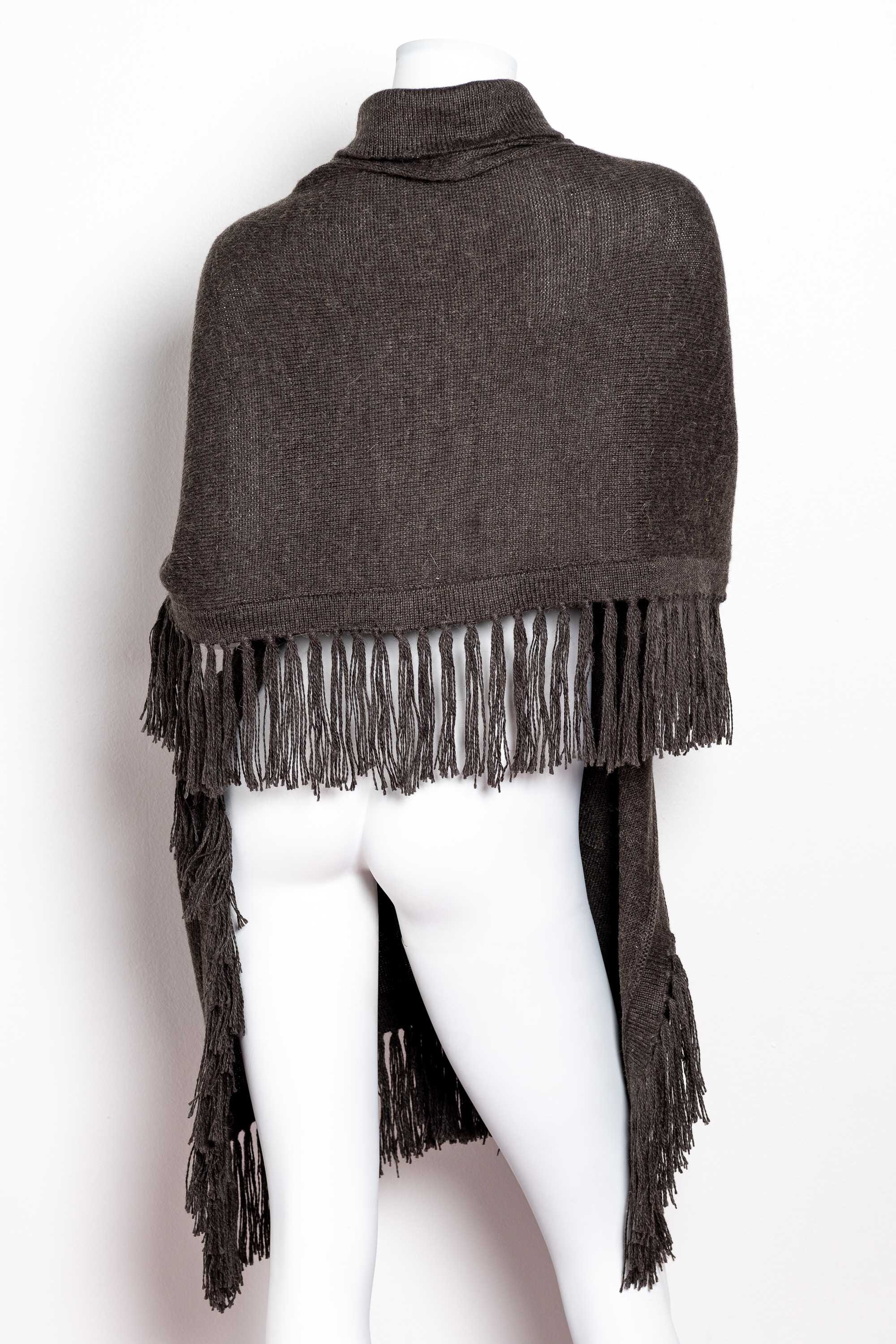 Poncho - Bufanda de alpaca