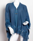 Poncho de alpaca