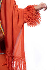 Poncho de alpaca