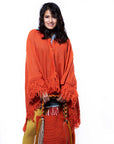 Poncho de alpaca