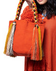 Poncho de alpaca