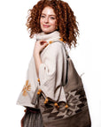 Poncho de alpaca