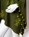 Poncho de alpaca