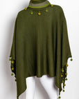 Poncho de alpaca
