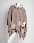 Poncho de alpaca