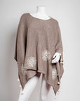 Poncho de alpaca
