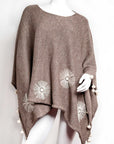 Poncho de alpaca