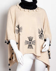 Poncho de alpaca