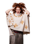 Poncho de alpaca