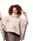 Poncho de alpaca