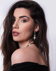 Pendientes Tuareg en plata de ley 925