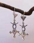 Pendientes Tuareg en plata de ley 925