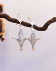 Pendientes Tuareg en plata de ley 925