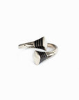 Anillo ajustable Tuareg en plata de ley 925