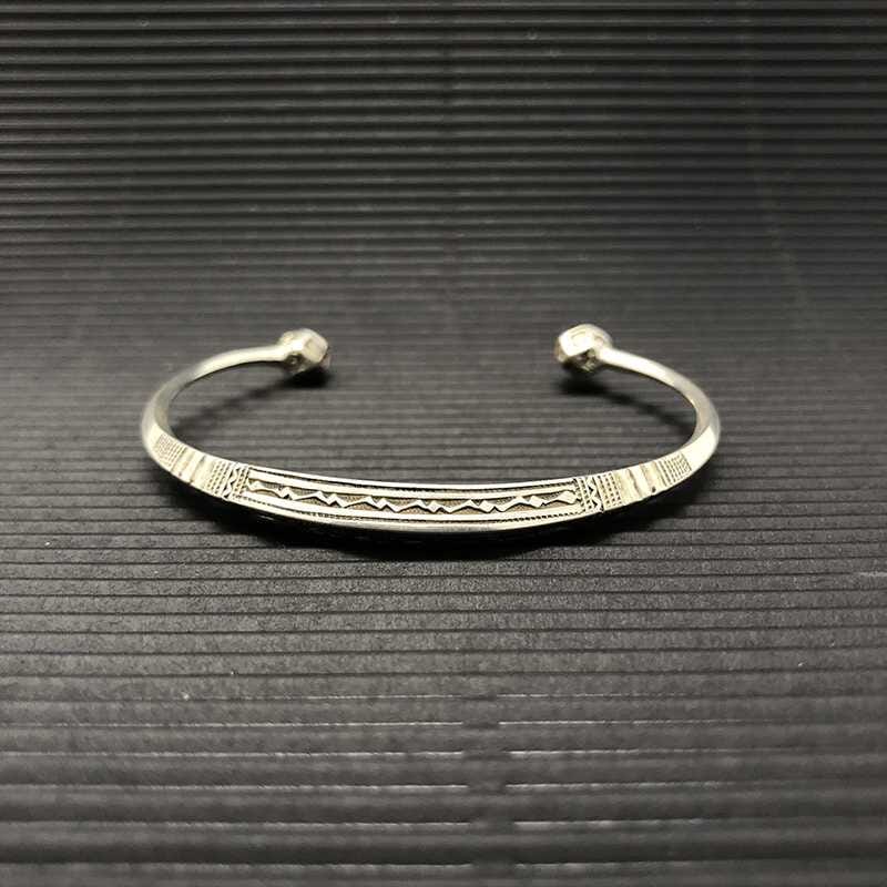 Pulsera Tuareg en plata de ley 925
