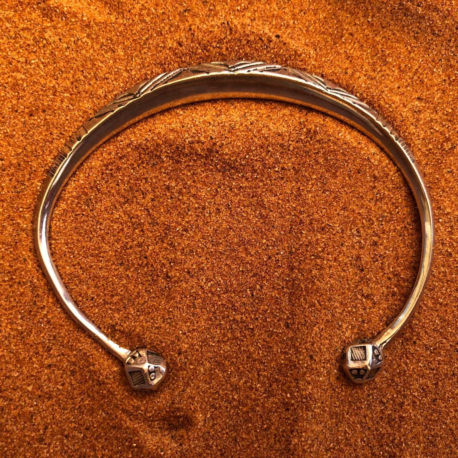Pulsera Tuareg en plata de ley 925