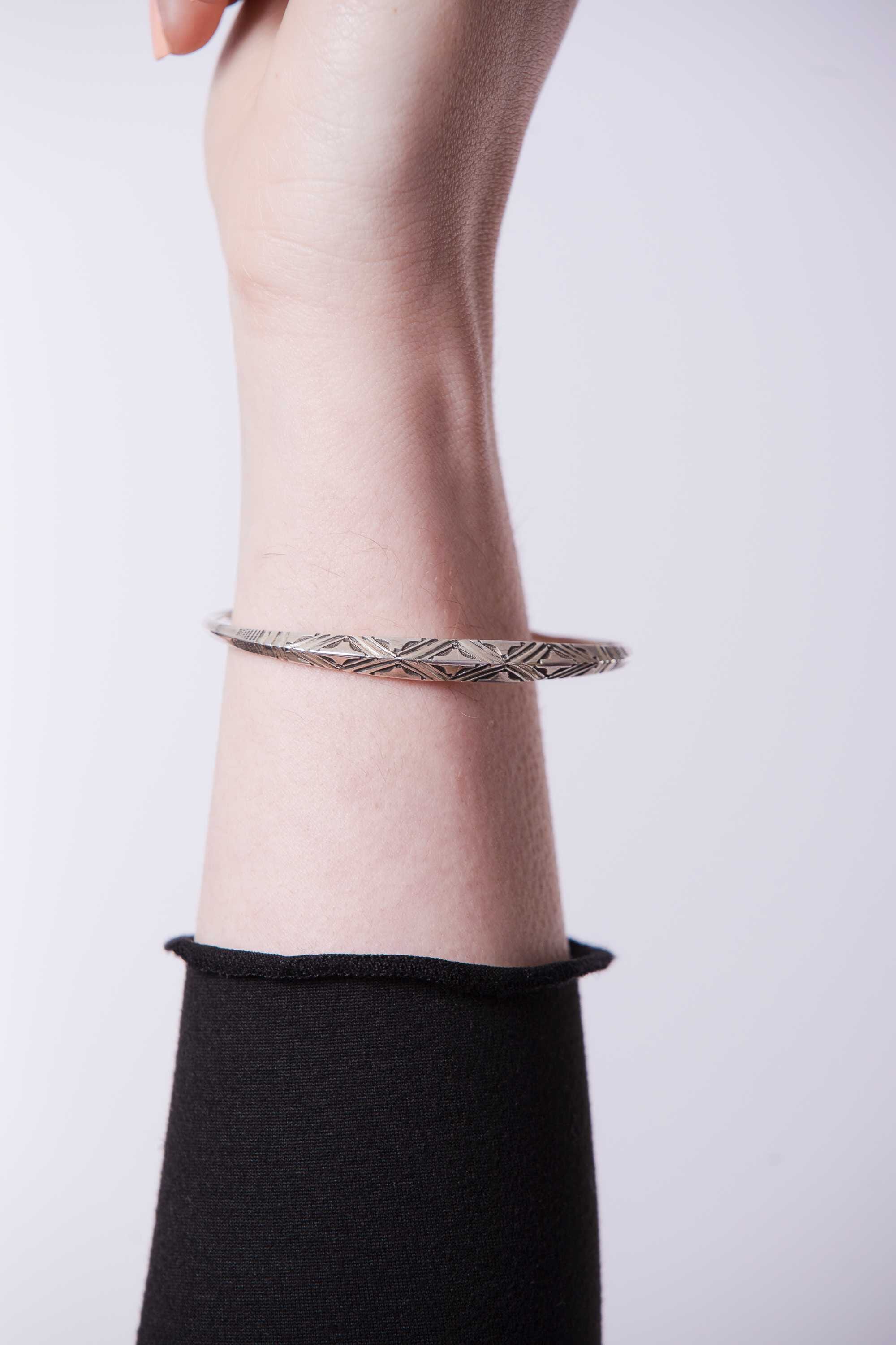 Pulsera Tuareg en plata de ley 925