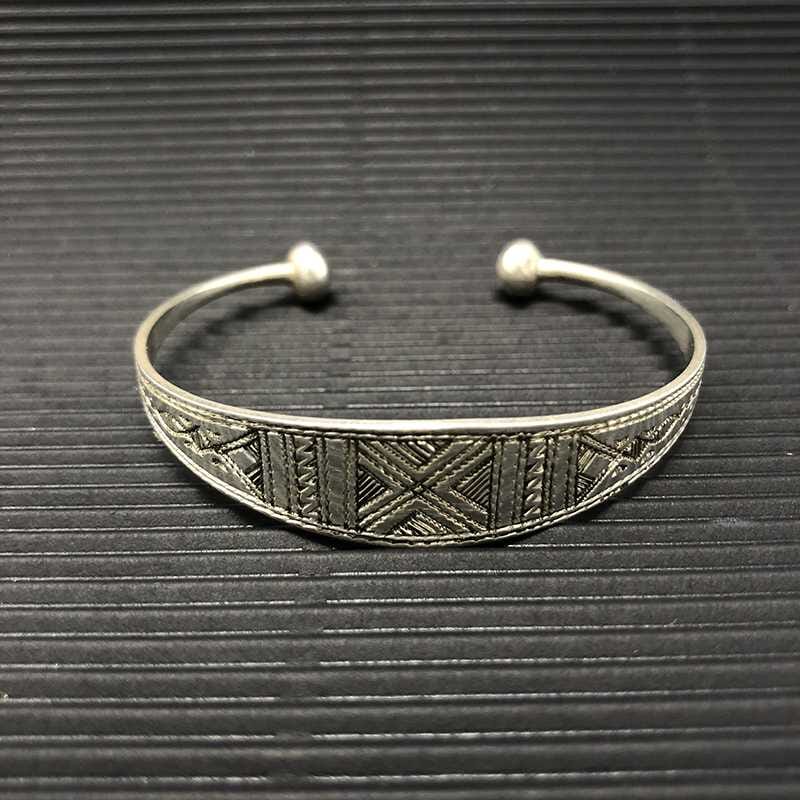 Pulsera Tuareg en plata de ley 925