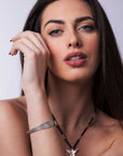 Pulsera Tuareg en plata de ley 925