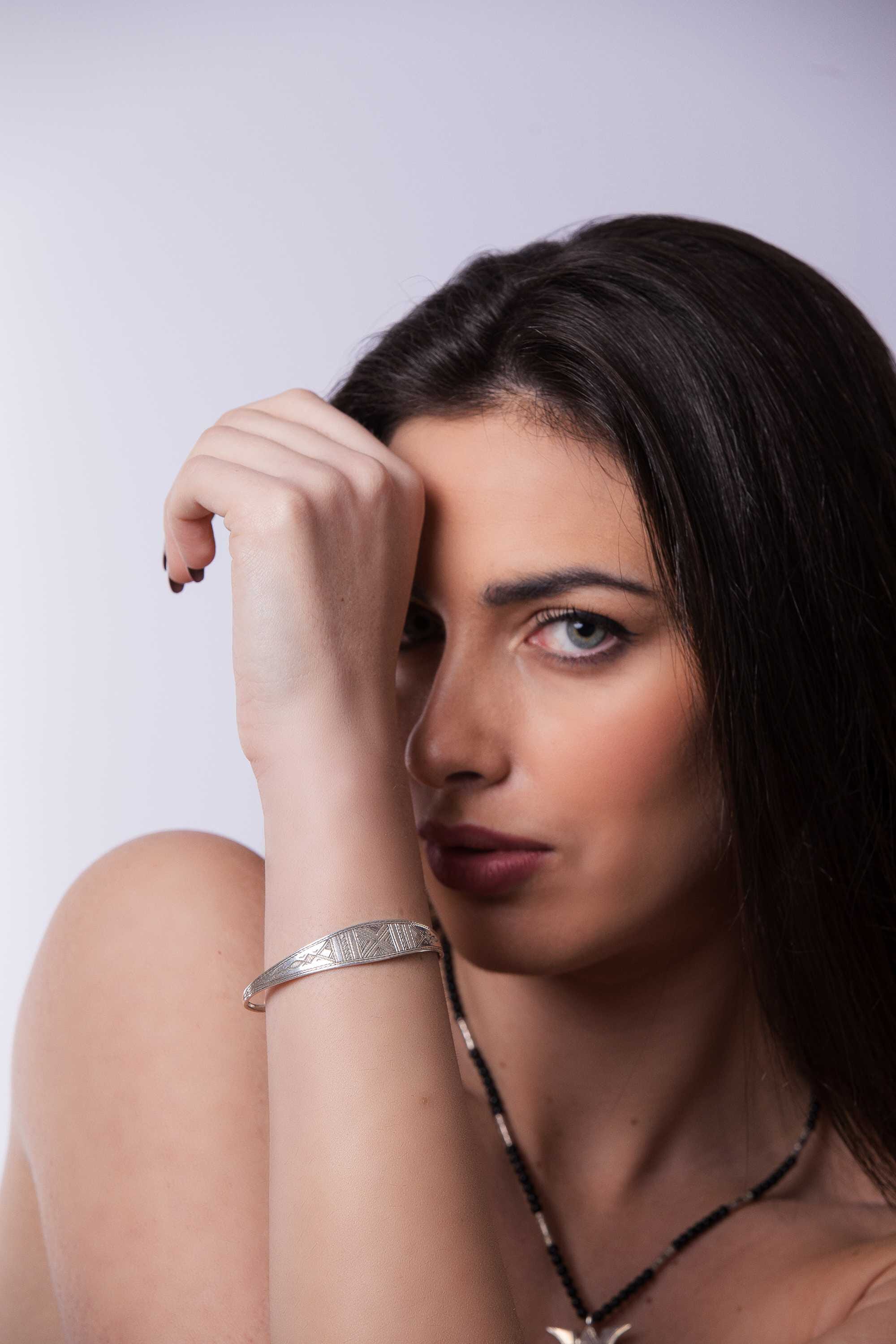 Pulsera Tuareg en plata de ley 925