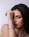 Pulsera Tuareg en plata de ley 925