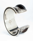Pulsera Tuareg en plata de ley 925 con ébano