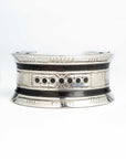 Pulsera Tuareg en plata de ley 925 con ébano