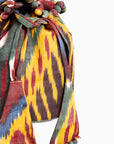 Bolso bandolera en seda