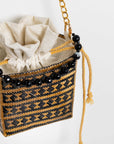 Bolso en fibra vegetal