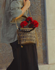 Bolso en fibra vegetal