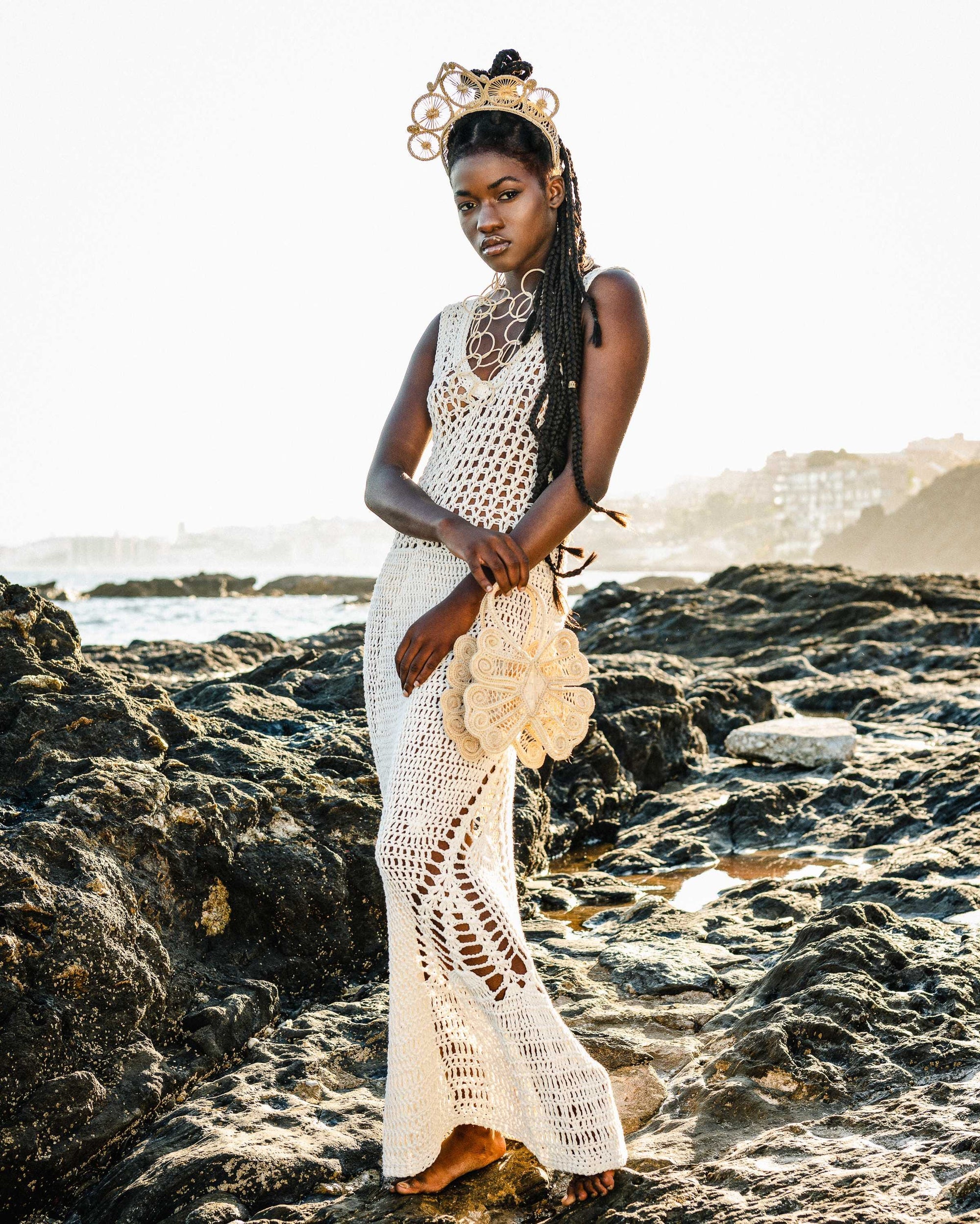 Bolso en fibra vegetal