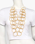 Collar en fibra vegetal