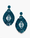 Pendientes en palma vegetal